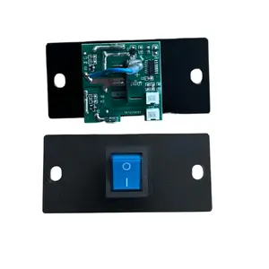 On/Off switch with green circuit board
