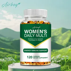 Airboy - Women's Multivitamin with Vitamin A, B12, C, D, E, Biotin, Folic Acid, Zinc Energy and Immune Health Support,