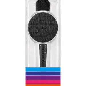 Karaoke Microphone for  & Adults - Instrument  Microphones  Singing Mic with Disco Lights, Echo Effect, Built-in Speaker Portable for Party Travel Gifts Q78(Rose )