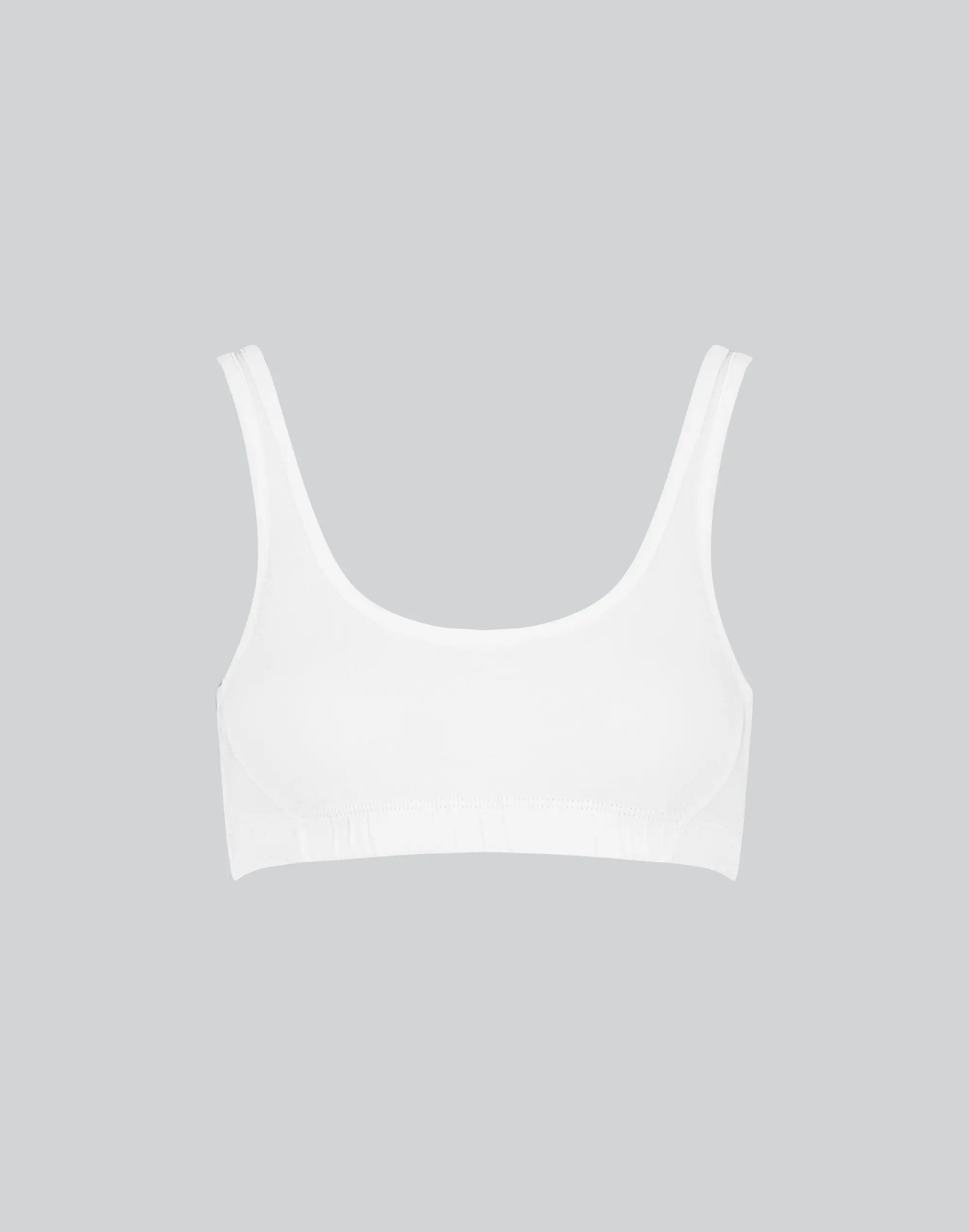 Organic Supima Cotton Scoop Soft Bra