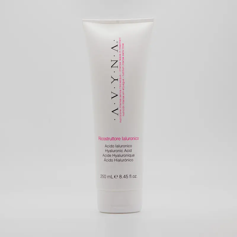 Avyna Ricostruttore Ialuronico Hair Repair Moisturizer - Hydrating Haircare Damaged Hair Treatment, 250mL (8.45 fl oz) Hyaluronic Acid Cream for Youth