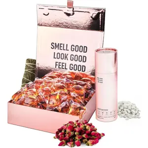 - Luxury Scented  Detergent Pods & Scent Booster Bundle (Egyptian Rose),   Washing Pods with High-End, Sophisticated Fragrances - Dye Free & HE Compatible