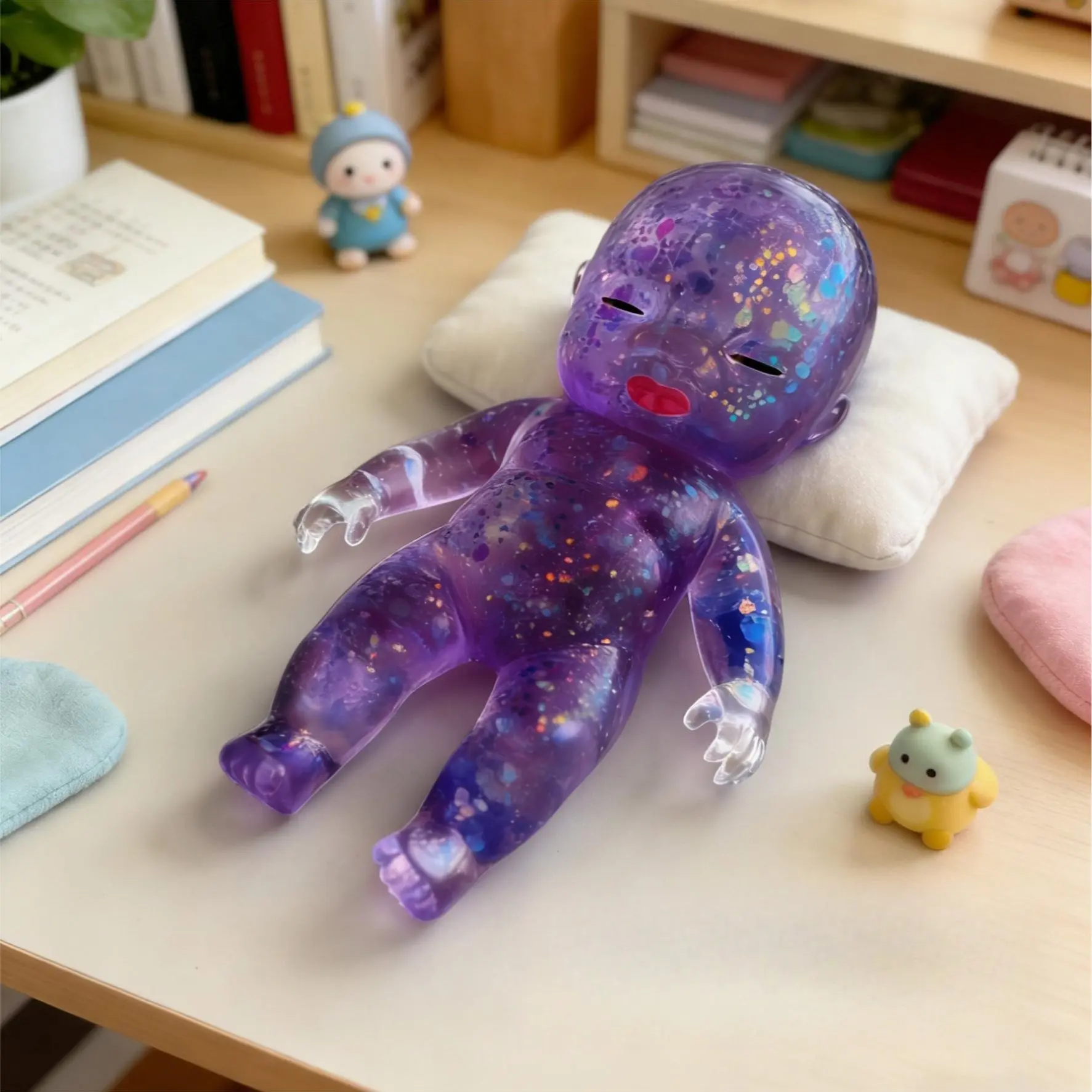 Glitter Purple Natasha Baby