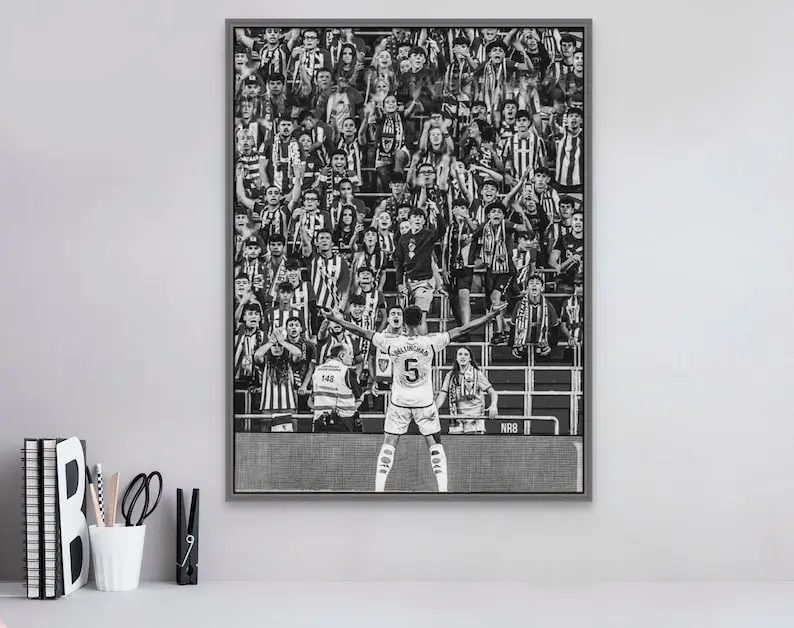 Large Jude Bellingham Poster, Real Madrid Poster