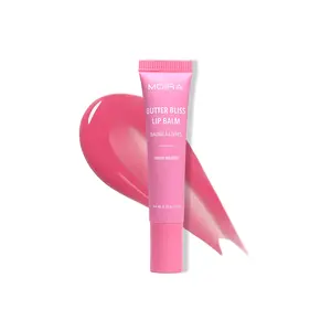 MOIRA | Butter Bliss Lip Balm (010, Mauve Majesty) | Hydrating Glossy Lip Balm with Shea Butter, Jojoba & Meadowfoam Oils | Nourishing Lip Care