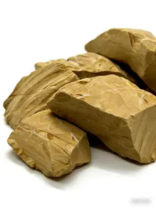 Pure Layered Yellow Kaolin Clay Zero Additives • Safe to Eat Edible Hard Crisp Cosmetic Grade 200g(7oz)