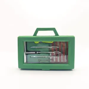 Car Tire Repair Kit with Rubber Strips & Glue for Vacuum Tires Emergency Fast Fix for Motorcycles & Electric Bikes