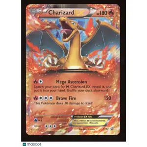 2014 Pokemon XY Black Star Promos Charizard EX FA #XY17