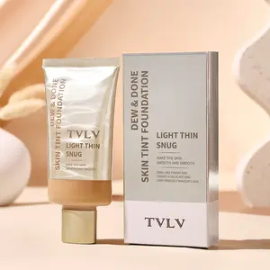 Colorful Moisturizing Hydrating Foundation Liquid, Lightweight Breathable Natural Coverage, Long-Lasting Hydration for Dry Skin, Suitable for Office Use