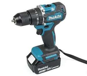 MAKITA DHP487 13mm Hammer Drill | Cabinetry & Masonry Drilling | 2-Speed Control | 40N·m Torque