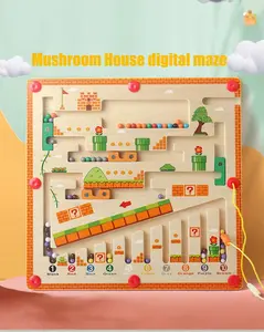 Step into a Magical World with the Mushroom Home Maze: Montessori-inspired Adventure Awaits!