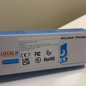 Rechargeable Pet Hair Trimmer Kit, 1 Count Pet Grooming Clipper with LED Light, High Quality Trimmer, Pet Multi-part Clipper for Dogs & Cats, Pet Grooming Tool, Pet Care, Hair Trimmer Set