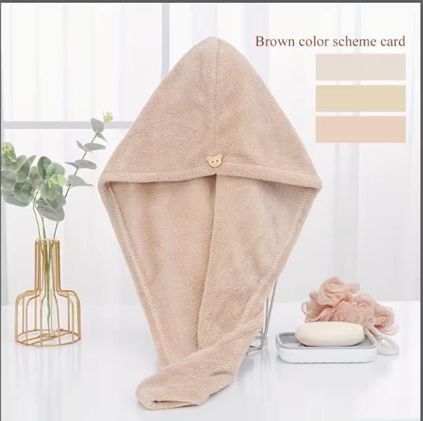 Quick-dry Microfiber Headscarf, 9.8 Inches X 25.5 Inches, Soft and Absorbent, Modern Solid Color Pattern, H