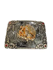 Western Style Mexico Eagle Buckle Hebilla Vaquera Escudo Mexico Aguila