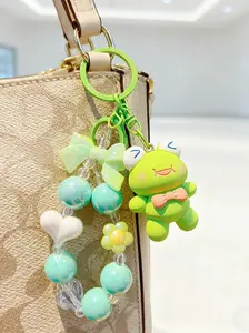 1 Pcs Animal Keychain, Cute Keychain Accessory, Cute Design for Mother's Day, Day, Back-To-School, Frog, Pig, Dog, Bear Shapes, Unique Gift Idea