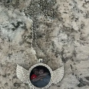 Memorial Angel Wing necklace