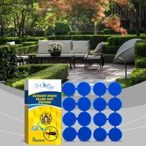 Safe Cockroach Sniper Solution – Roach Bait & Rodent Pouch Kit for Any Room at Home long-lasting protection repellent home pest  killer