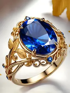 1 PC Romantic Cubic Zirconia Gemstone Ring For Women For Wedding Engagement Anniversary Party Jewelry Valentine's Day Gift Solitaire Engagement Rings