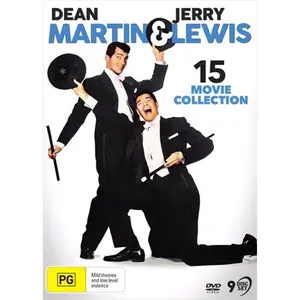 Dean Martin & Jerry Lewis: 15 Movie Collection  [DVD Video Disc] Australia - Import, NTSC Region 0