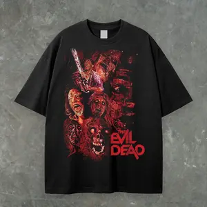 The Evil Dead Shirt – Vintage Horror Bootleg Tee, Sam Raimi Classic Graphic, Ash Williams Movie Tshirt, Retro Horror Merch, Cult Classic
