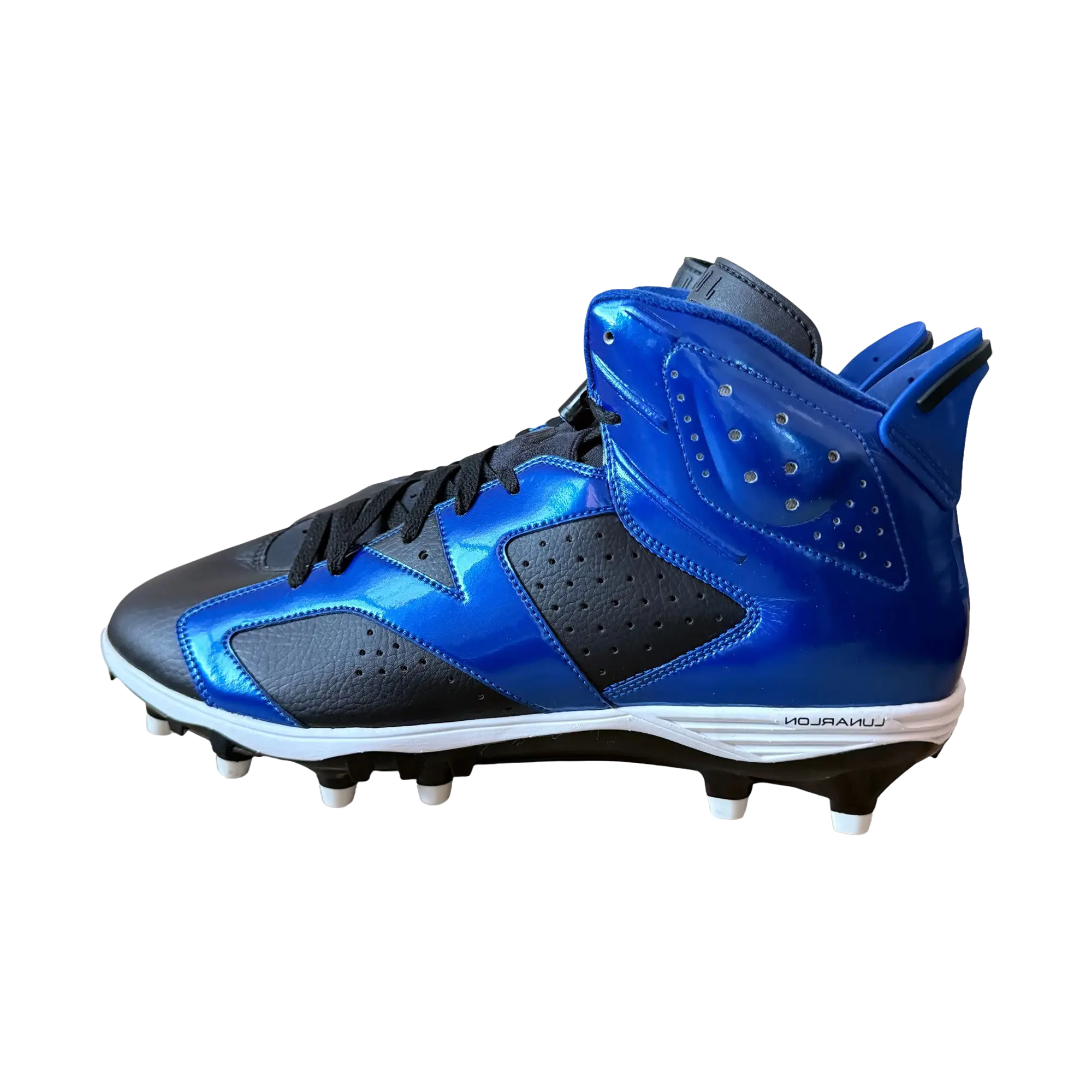 Jordan 6 Molded Cleats "Blue / Black-White" SU14 MNJDSP 793 M1