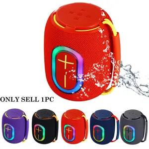 Portable wireless Speaker With Loud Stereo Sound, Waterproof, Outdoor Speaker for Travel, Sport, Party, Biking（Colorful）