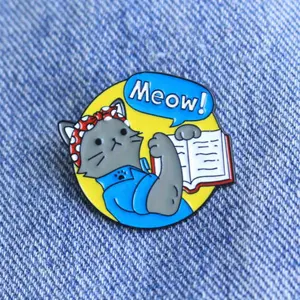 Popular Cartoon Enamel Pin Backpack Lapel Pin Brooch Clothes Badge