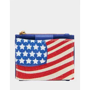 Betsey Johnson RED, WHITE & BETSEY WALLET RED/WHITE/BLUE