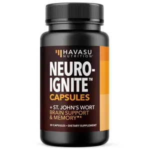 Havasu Brain Supplement for Memory and Focus, Natural Nootropics Brain Support Supplement 30ct