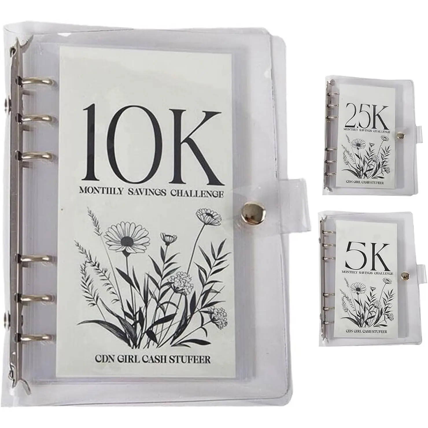 12-Month Envelopes  Saving Challenge Binder,Budget Binder With  Envelopes,12 Month Savings Challenge, Saving Binder,Savings Binder,Easy and Funny Way to Save 2.5K/5K/10K Dollars (10k)