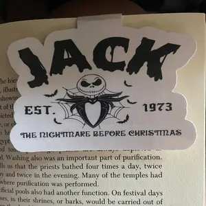 Jack magnetic bookmark