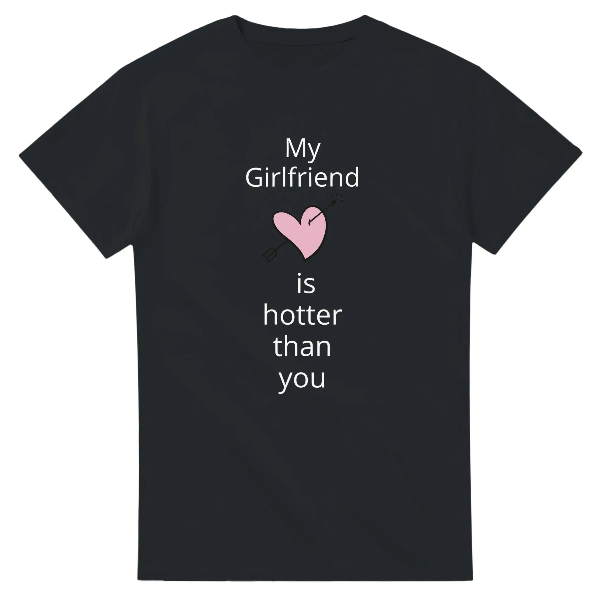 Girlfriend Shirt - My girlfriend is hotter than you! - couples - couple shirt