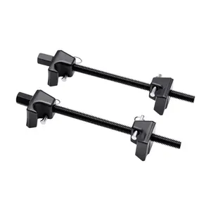 【DealsForYouDays】VEVOR Strut Spring Compressor, 2 Pack, Heavy Duty Coil Spring Compressor Tool with 10.4 Inches(256 mm) Range, Compatible with 0.86 inches(22 mm) Hex Sockets, Fit for Car Truck Motorcycle, BlackSummervibes