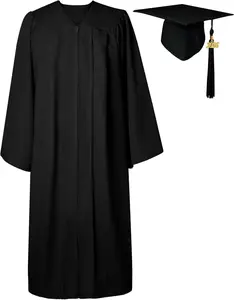 GraduatePro Matte Graduation Cap and Gown Class of 2026 Set Bulk with Tassel for High School & College