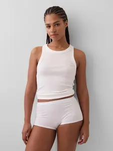 Gap Women's Organic Stretch Cotton High Rise Shorty