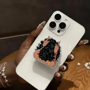 Melanin Magic Kindle Grip, Women of Color Art Design Kindle Accessories, Phone Holder For Her, Phone Accessories, Best Gift Idea