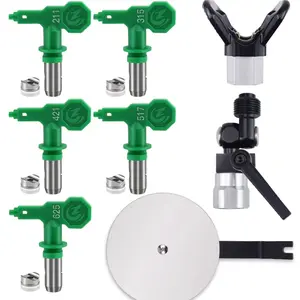 Universal Airless Paint Sprayer Accessory Kit - Precision Spray Tip & Baffle for DIY Painting