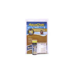 Hach AC541604APP 7-in-1 Test Strips AquaChek Select Connect Kit with Photo Capture App for Free & Total Hardness, Total Chlorine, Total Bromine & Free Chlorine