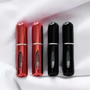 5ml Travel Mini Perfume Refillable Bottle, Atomizer Cologne Container Liquid Organizer Canister, Gift for fragrance Lovers