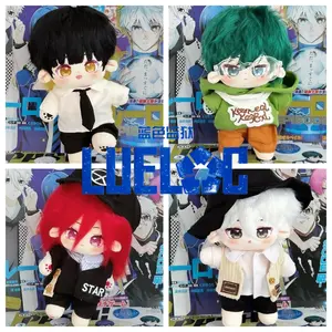 20cm BLUE LOCK Plush Isagi Yoichi Cotton Anime Cartoon Doll Bachira Meguru Chigiri Hyoma Toy Mikage Reo Seishiro Nagi Gift Kid