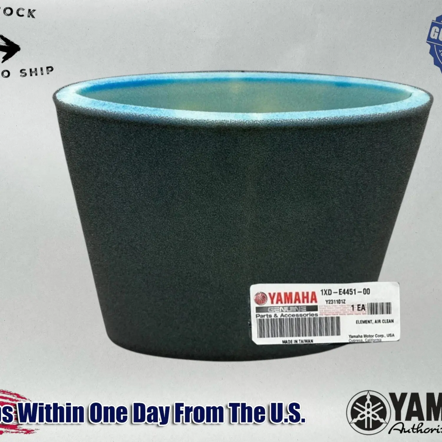 Yamaha Genuine OEM Authentic Air Filter 1XD-E4451-00-00