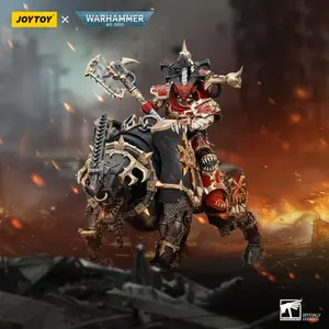 JOYTOY Warhammer 40k 1/18 Action Figures Anime 30cm World Eaters Lord Invocatus