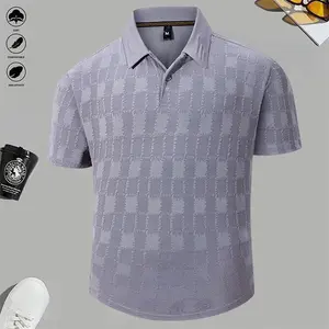 Men's Short-Sleeve Casual Quick-Drying High-Performance Golf Polo Shirt — Men's Plus-Size Top, A Spring Essential Athletic Tops Athletic Style