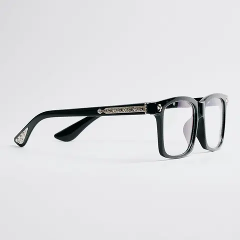 Square Glasses Frames for Men Women, Elegant Geek Chic Clear Eyewear, Professional Lightweight Fake Glasses for Work Office