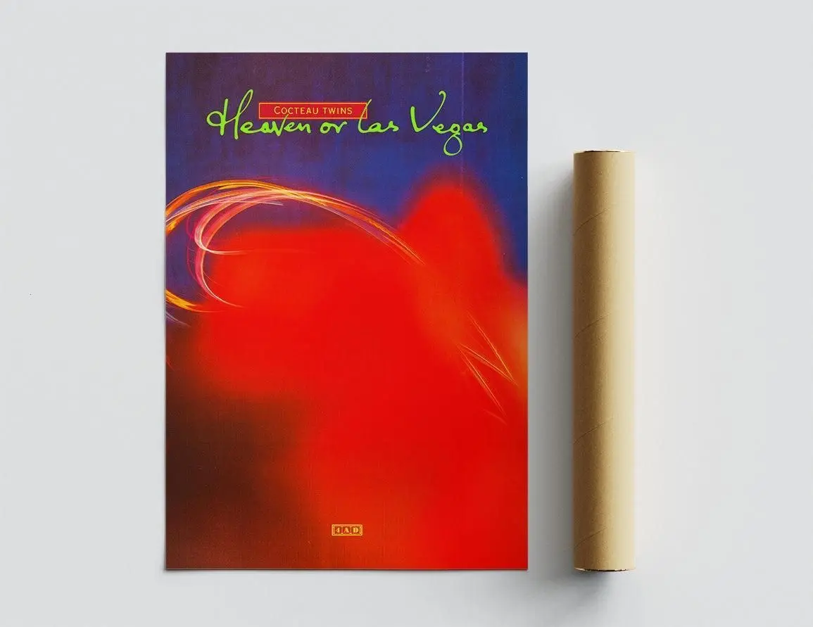 Cocteau Twins 'Heaven Or Las Vegas' Poster Wall Art Print Cocteau Twins 'Heaven Or Las Vegas' Poster Wall Art Print