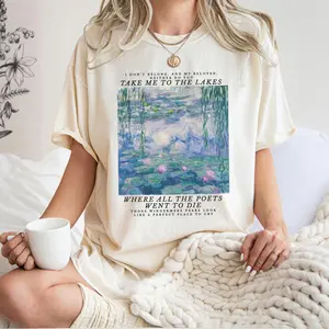 Take Me To The Lake Lyrics Shirt, Folklore Shirt, Midnights Shirt, August Shirt, All Too Well Shirt, Unisex Clothing