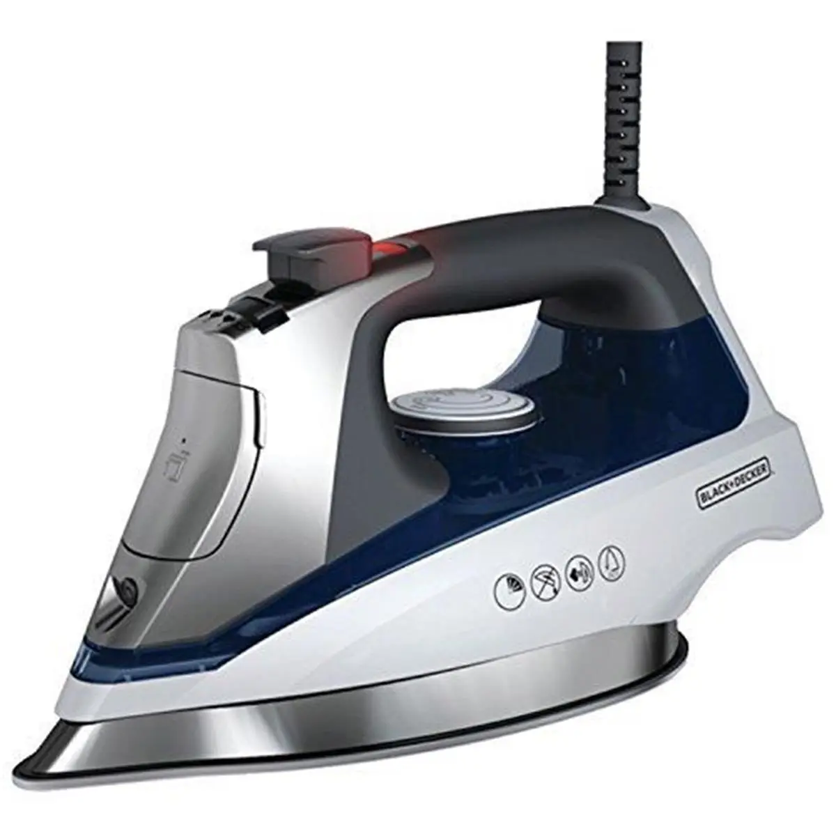 Applica D3030 Stainless Steel Decker Allure Pro Iron, Black