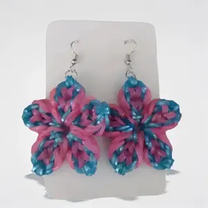 rainbow loom Cali blossoms