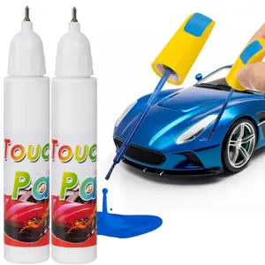Touch Up Paint Pen for Cars, 2 In 1 Easy & Quick Car Paint Scratch Repair for Various Car Spot/Linear Scratches(2PCS)