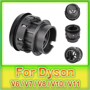 For Dyson V6 V7 V8 V10 V11 Vacuum Cleaner 20W 30W Motor Snap Motor Bearing Soft Roller Brush Head Cleaner Replacement Head Shell Brushbar Motor Bearing Assembly Replacement Parts Soft Suction Head Motor Bearing